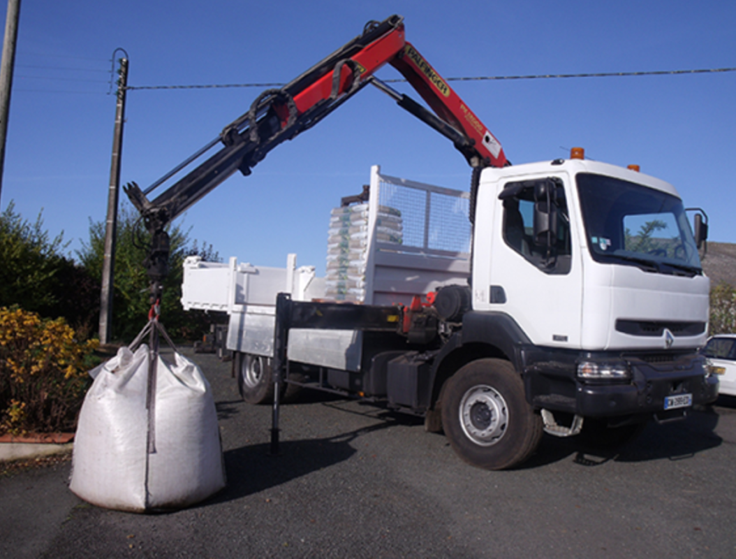 Image Livraison Camion Grue